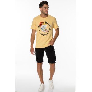 T-shirt Jack n Jones κίτρινο T-shirt Jack n Jones κίτρινο