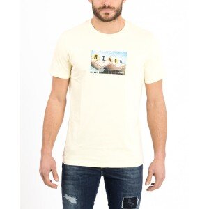 T-shirt Jack n Jones κίτρινο