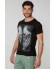 T-shirt New Wave μαύρο T-shirt New Wave μαύρο
