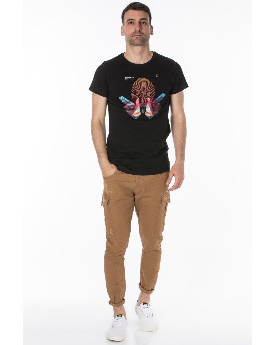 T-shirt Cover μαύρο