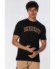 T-Shirt Henry Μαύρο T-Shirt Henry Μαύρο