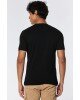 T-Shirt Henry Μαύρο T-Shirt Henry Μαύρο
