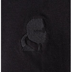 T-shirt Karl Lagerfeld μαύρο