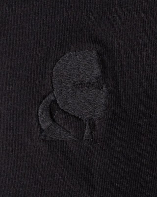 T-shirt Karl Lagerfeld μαύρο
