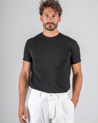 T-Shirt Over/D μαύρο