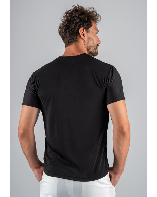 T-Shirt Over/D μαύρο ΚΟΝΤΟΜΑΝΙΚΕΣ