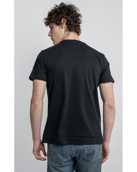 T-shirt Polo Ralph Lauren μαύρο ΚΟΝΤΟΜΑΝΙΚΕΣ