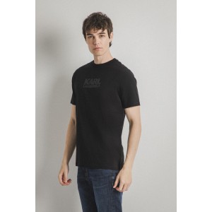 T-shirt Karl Lagerfeld μαύρο