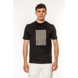 T-Shirt Boss μαύρο