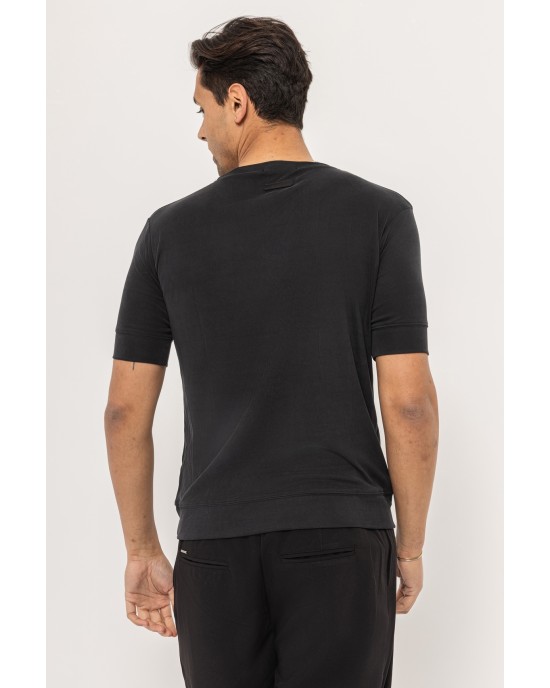 T-Shirt Rebel μαύρο ΚΟΝΤΟΜΑΝΙΚΕΣ