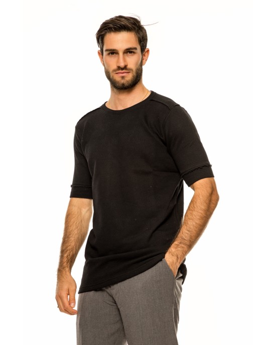 T-Shirt Rebel μαύρο ΚΟΝΤΟΜΑΝΙΚΕΣ