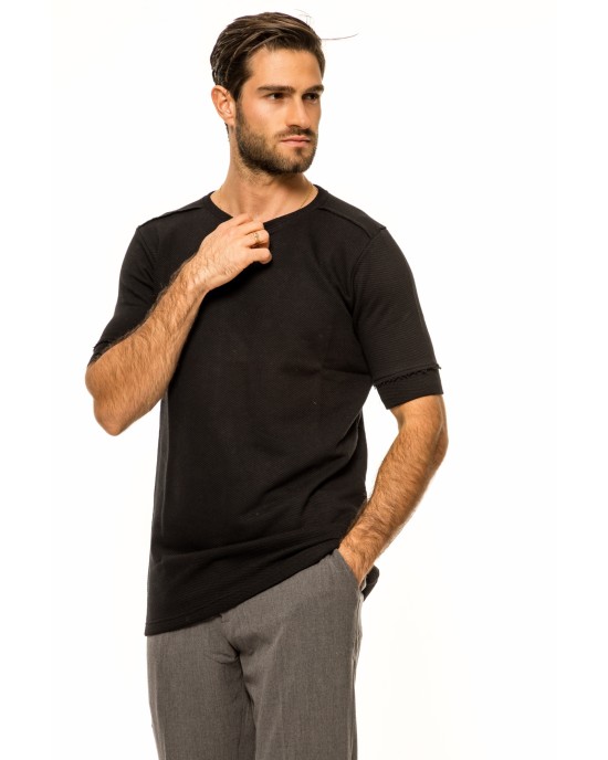 T-Shirt Rebel μαύρο ΚΟΝΤΟΜΑΝΙΚΕΣ