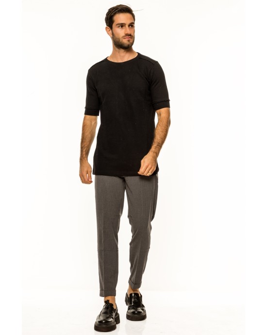 T-Shirt Rebel μαύρο ΚΟΝΤΟΜΑΝΙΚΕΣ