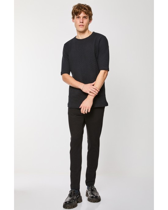 T-Shirt Rebel μαύρο ΚΟΝΤΟΜΑΝΙΚΕΣ