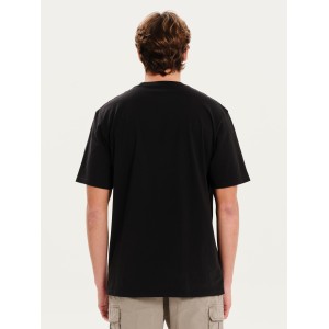 T-shirt Emerson μαύρο T-shirt Emerson μαύρο