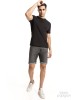 T-Shirt Calvin Klein μαύρο ΚΟΝΤΟΜΑΝΙΚΕΣ
