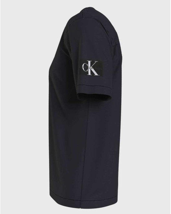 T-Shirt Calvin Klein μαύρο ΚΟΝΤΟΜΑΝΙΚΕΣ