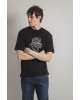T-shirt Karl Lagerfeld μαύρο ΚΟΝΤΟΜΑΝΙΚΕΣ