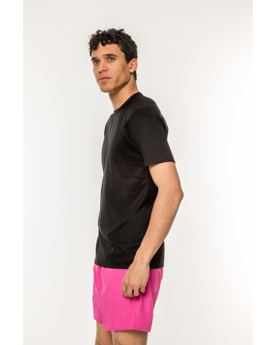 T-Shirt Boss μαύρο ΚΟΝΤΟΜΑΝΙΚΕΣ