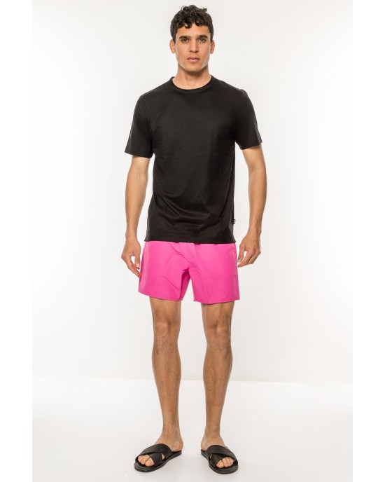 T-Shirt Boss μαύρο ΚΟΝΤΟΜΑΝΙΚΕΣ