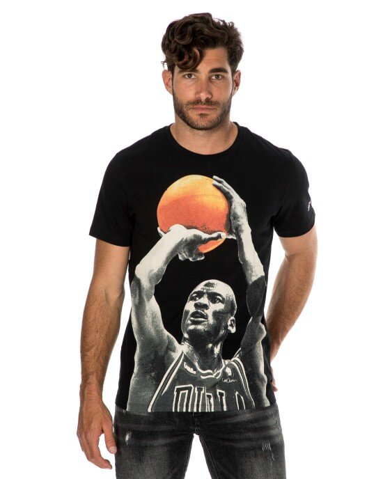 T-shirt Jack n Jones μαύρο T-shirt Jack n Jones μαύρο