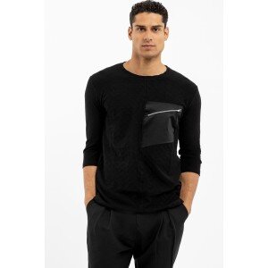 T-shirt Wanted μαύρο