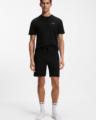 T-Shirt Boss μαύρο