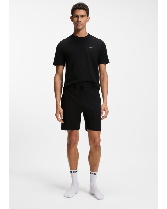 T-Shirt Boss μαύρο ΚΟΝΤΟΜΑΝΙΚΕΣ