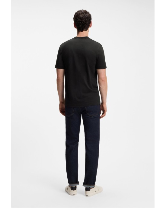 T-Shirt Boss μαύρο ΚΟΝΤΟΜΑΝΙΚΕΣ