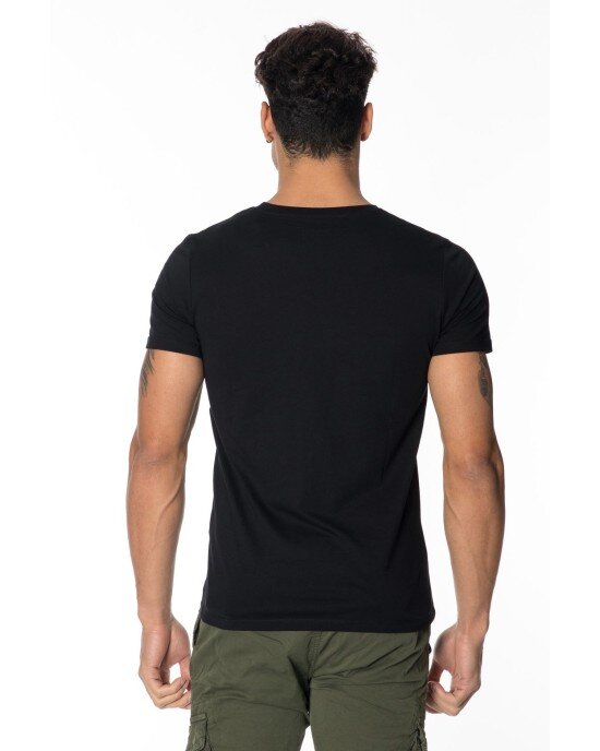 T-shirt Jack n Jones μαύρο T-shirt Jack n Jones μαύρο