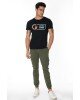 T-shirt Jack n Jones μαύρο T-shirt Jack n Jones μαύρο