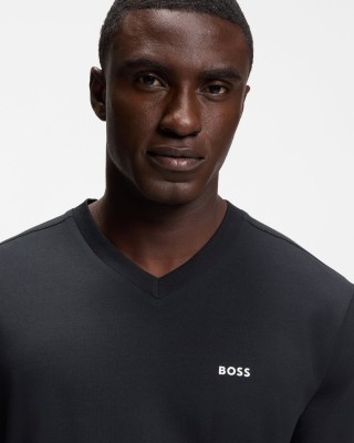 T-Shirt Boss μαύρο
