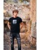 T-shirt Antony Morato μαύρο ΚΟΝΤΟΜΑΝΙΚΕΣ