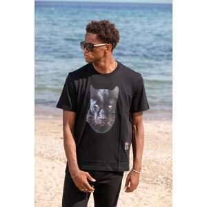 T-Shirt Hugo μαύρο