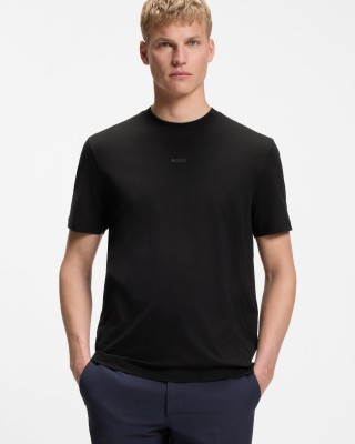 T-Shirt Boss μαύρο