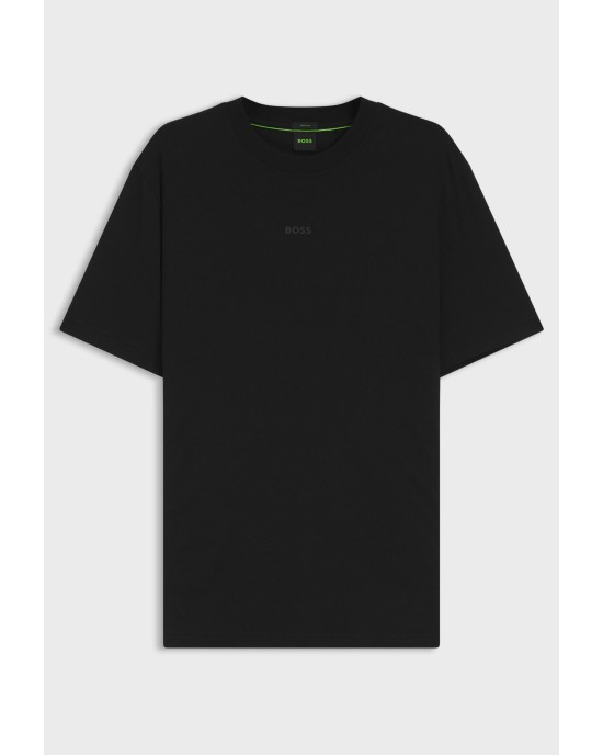 T-Shirt Boss μαύρο ΚΟΝΤΟΜΑΝΙΚΕΣ