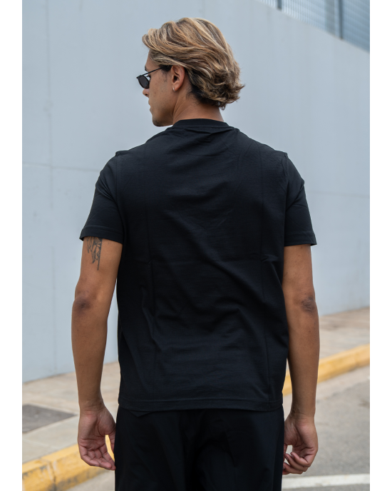T-Shirt Boss μαύρο ΚΟΝΤΟΜΑΝΙΚΕΣ