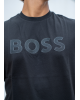 T-Shirt Boss μαύρο ΚΟΝΤΟΜΑΝΙΚΕΣ