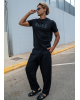 T-Shirt Boss μαύρο ΚΟΝΤΟΜΑΝΙΚΕΣ