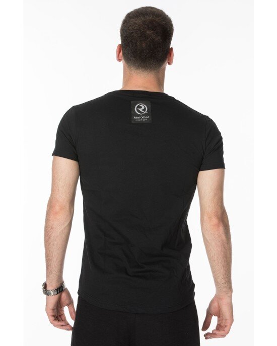 T-Shirt Rebel μαύρο