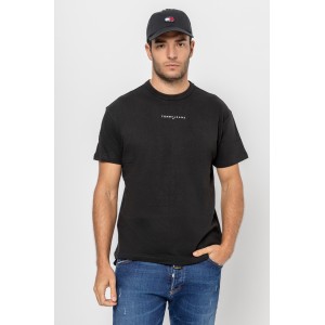 T-shirt Tommy Jeans μαύρο