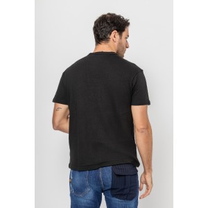 T-shirt Tommy Jeans μαύρο