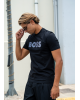 T-Shirt Boss μαύρο ΚΟΝΤΟΜΑΝΙΚΕΣ