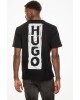 T-Shirt Hugo μαύρο ΚΟΝΤΟΜΑΝΙΚΕΣ