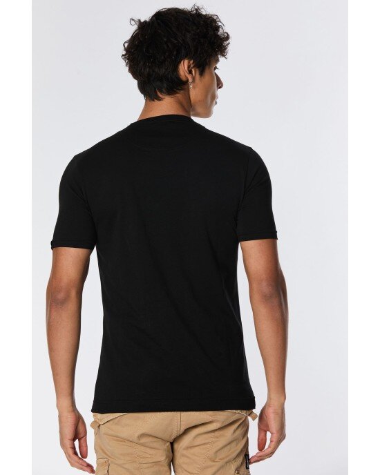 T-Shirt Henry Μαύρο