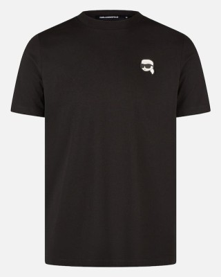 T-shirt Karl Lagerfeld μαύρο