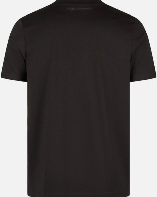 T-shirt Karl Lagerfeld μαύρο