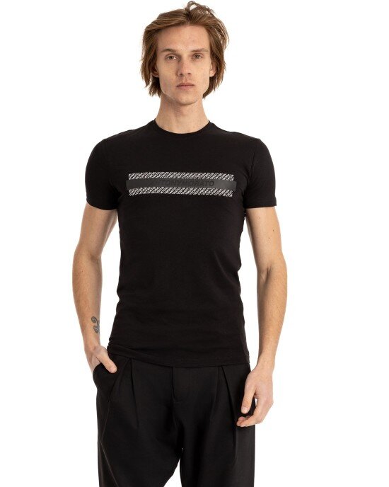 T-shirt Antony Morato μαύρο ΚΟΝΤΟΜΑΝΙΚΕΣ