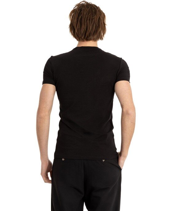T-shirt Antony Morato μαύρο ΚΟΝΤΟΜΑΝΙΚΕΣ