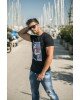 T-Shirt Rebel μαύρο T-Shirt Rebel μαύρο